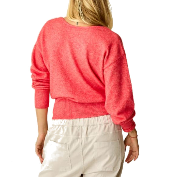 Carve Designs Ruth Reversible Fuzzy Sweater – Women’s